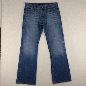 Calvin Klein Jeans Womens 34 Blue Boot Cut Medium Wash VTG Denim‎ *